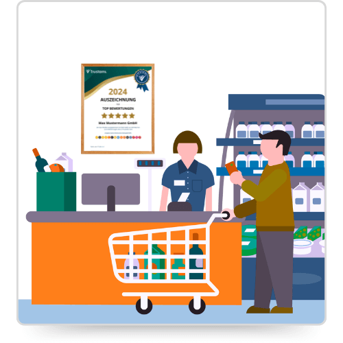 Trustami Auszeichnung Shop