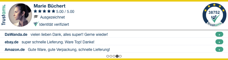 Trustami Vertrauenssiegel Standard individualisiert